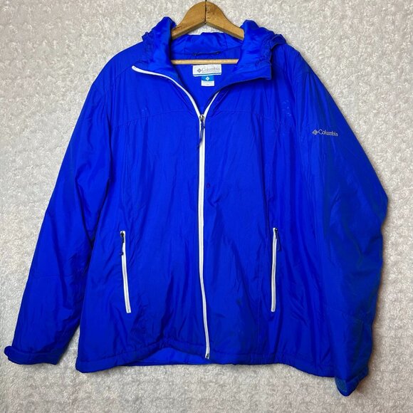 Columbia Light Winter Jacket Blue Size 2X - Picture 1 of 7